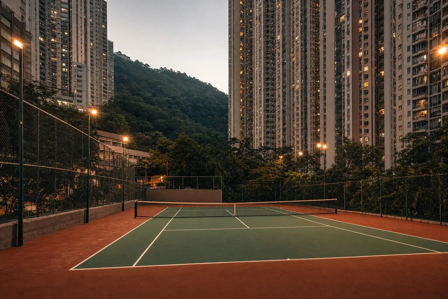 Hong Kong tennis court, cover image for Hong Kong Singles Ladder